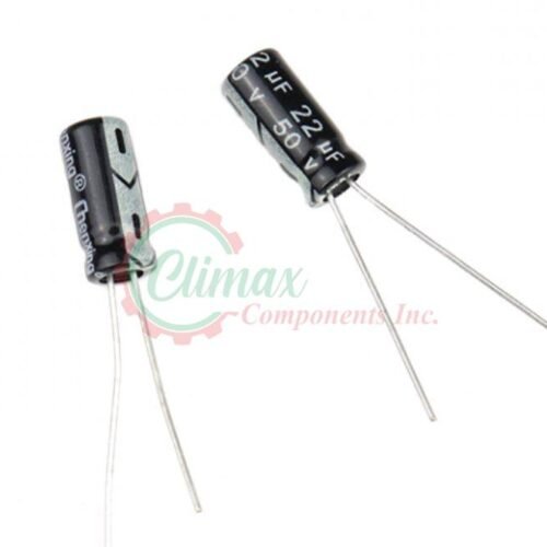 22uF/50V Electrolytic Capacitors