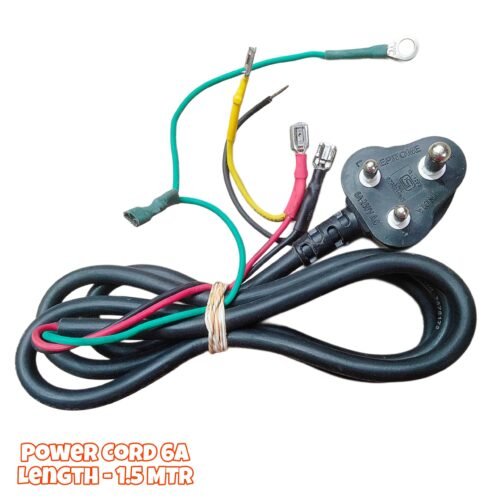 Power Cable 6A 3 Core