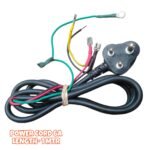 Power Cable 6A 3 Core 1M